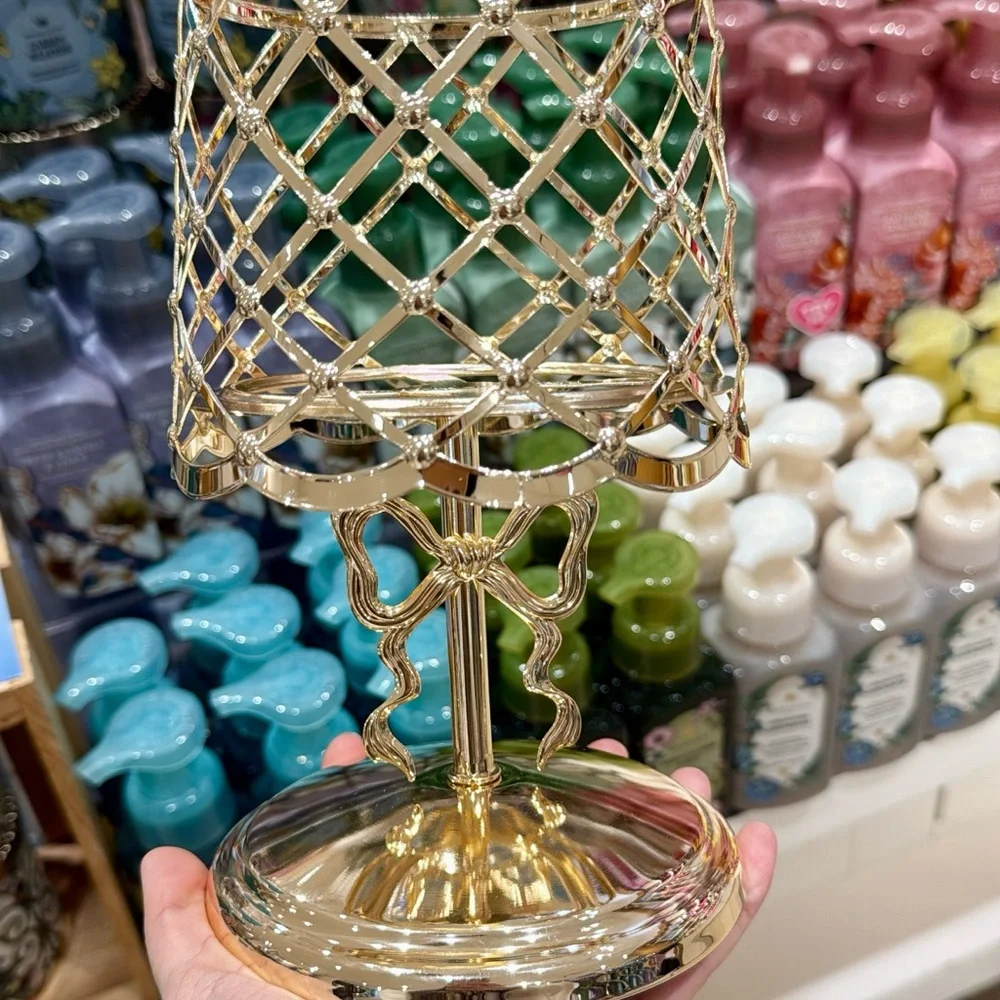 Bath And Body Works Bow Candle Holder - Picture 2 of 3